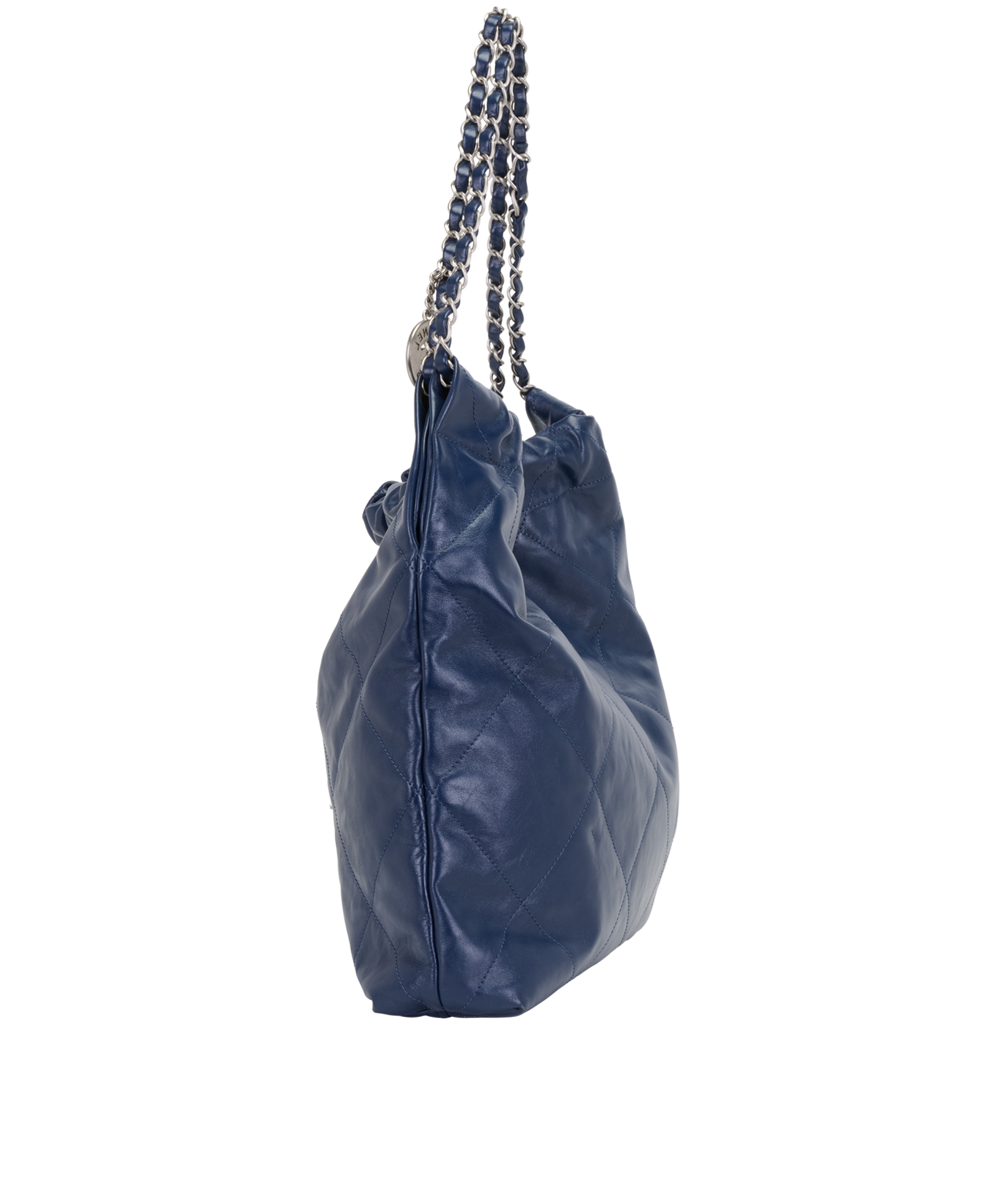 22, &pound;3,300, Handbags, Blue, Leather, Bottom view
